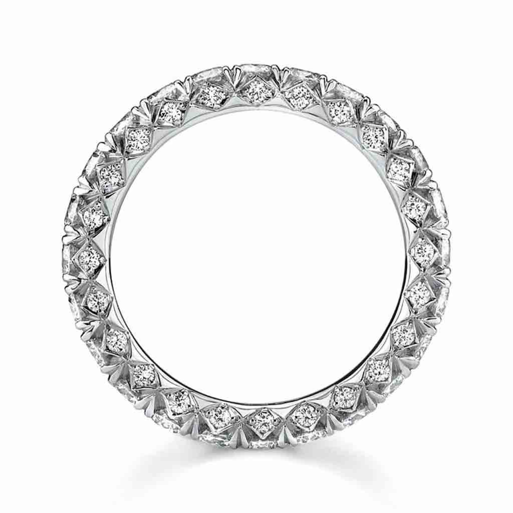 Moissanite Diamond Band