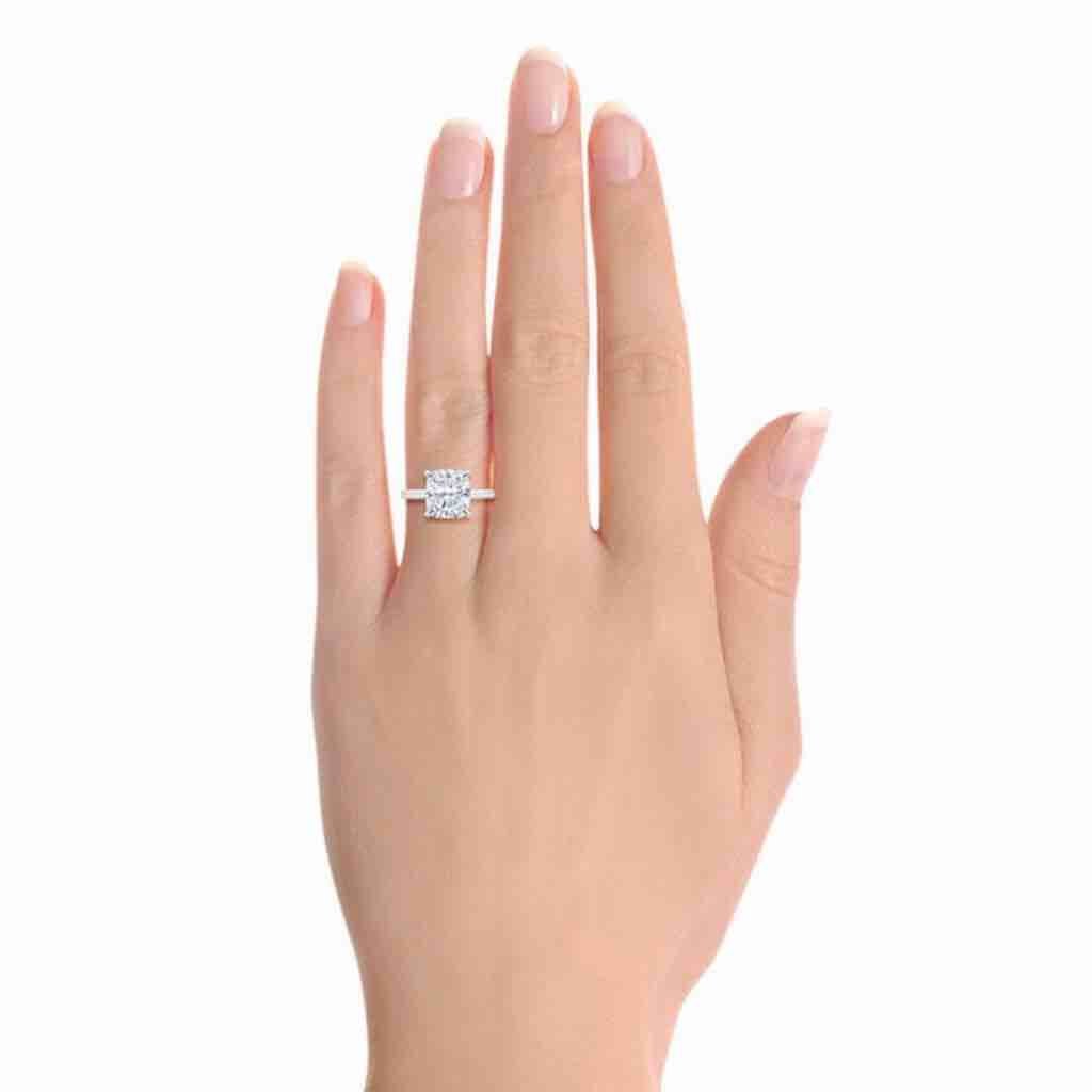 moissanite ring