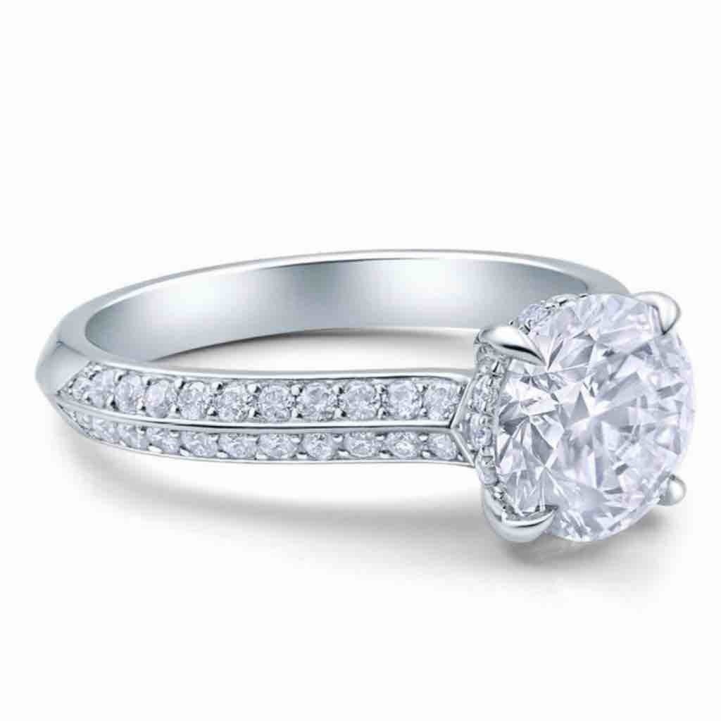 moissanite ring