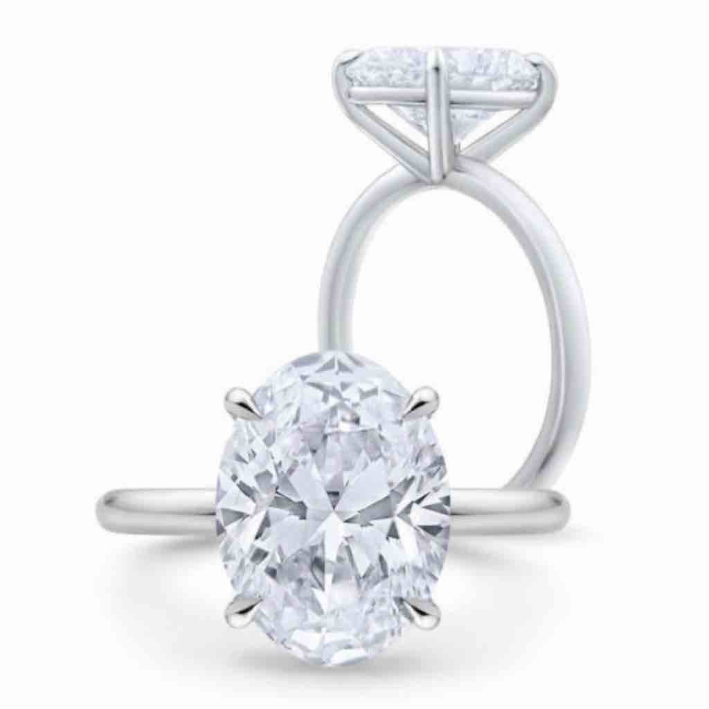 moissanite ring