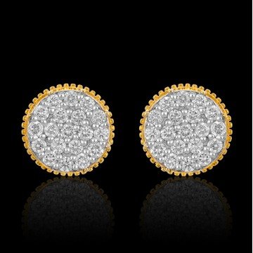 Gold grand diamond earrings