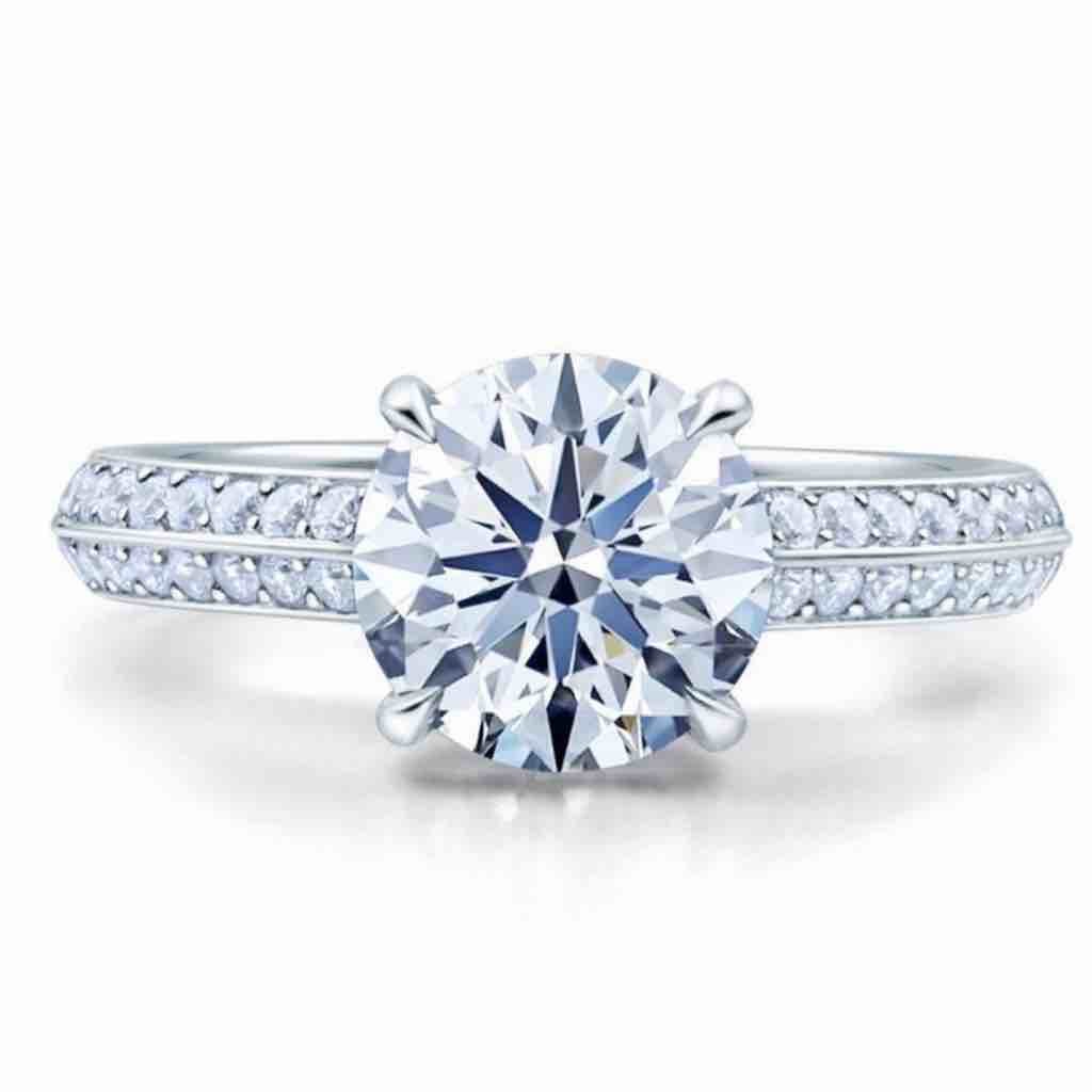 moissanite ring