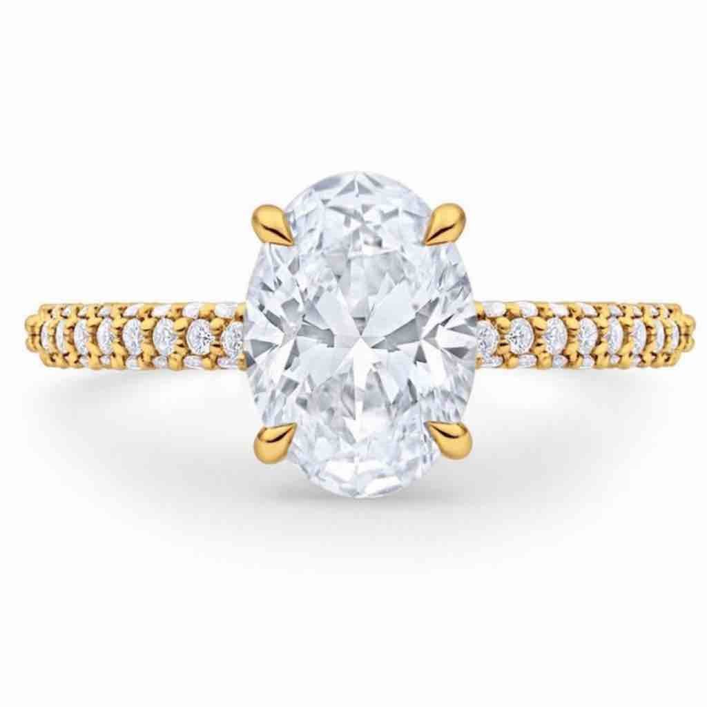 moissanite ring