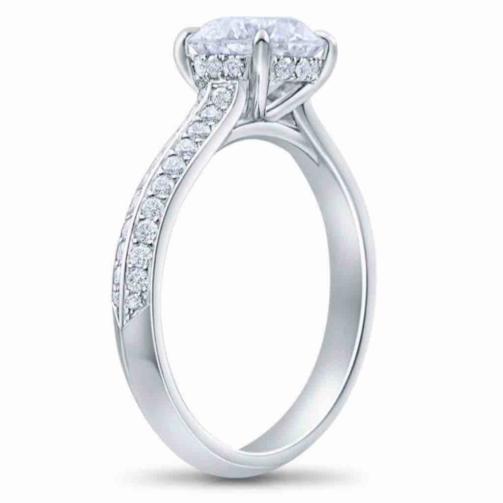 moissanite ring