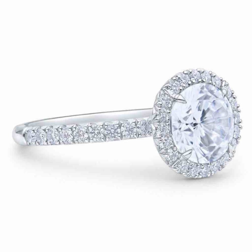 moissanite ring-216741 - Image 2