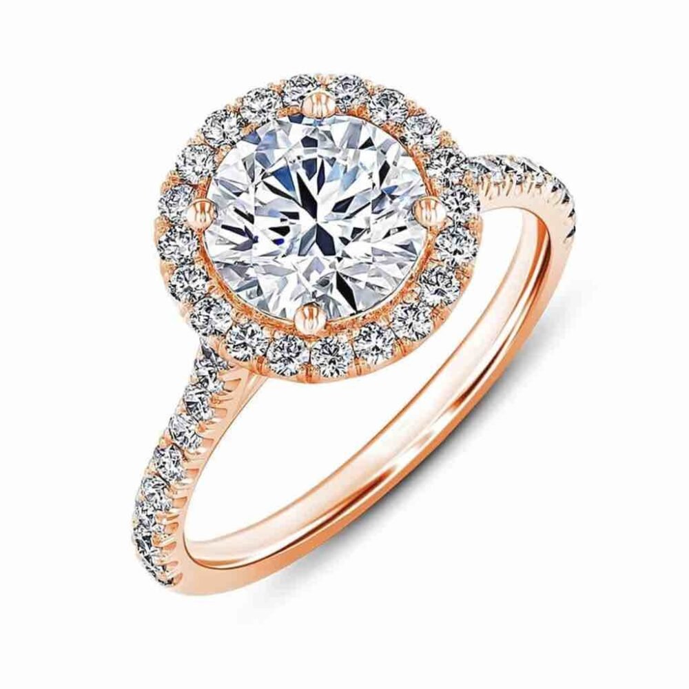 Moissanite Diamond Solitare Ring for weddings and engagements-216580