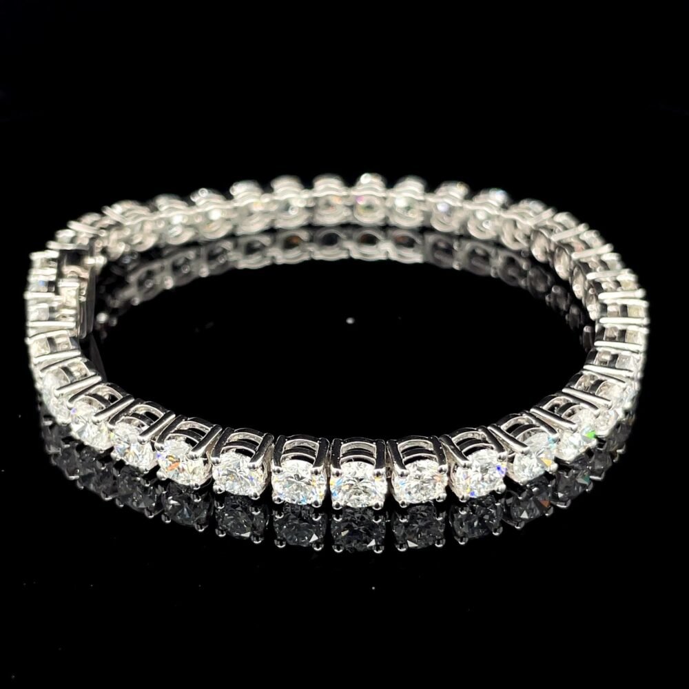 Diamond Tennis Bracelet |Elegant And Timeless Tennis Bracelet for Women|Dainty Fine Jewelry,Perfect Gift for Birthday, Anniversary & Wedding - Image 7