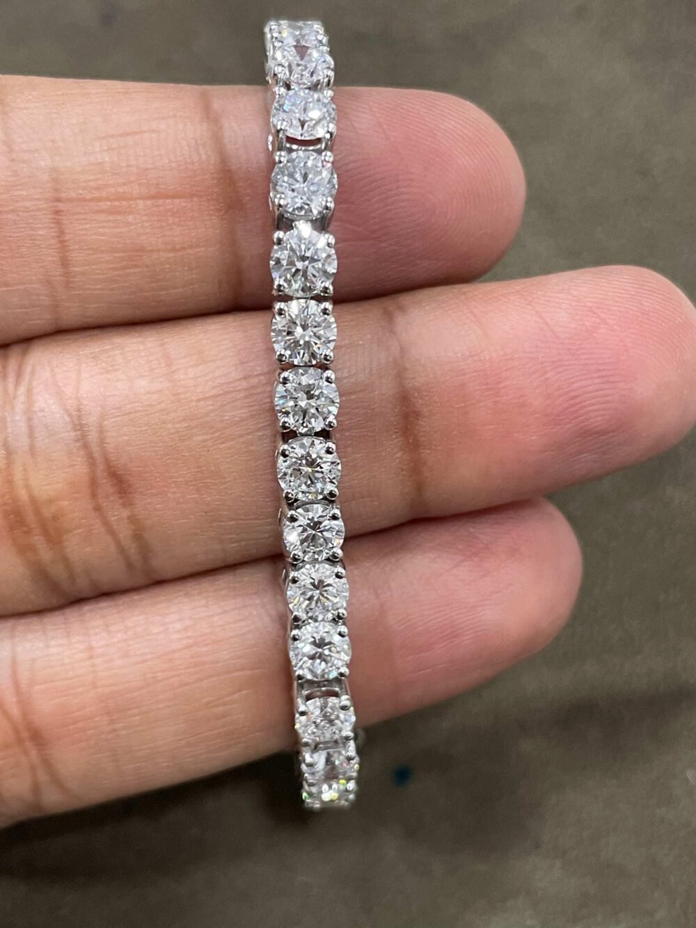 Diamond Tennis Bracelet |Elegant And Timeless Tennis Bracelet for Women|Dainty Fine Jewelry,Perfect Gift for Birthday, Anniversary & Wedding - Image 2