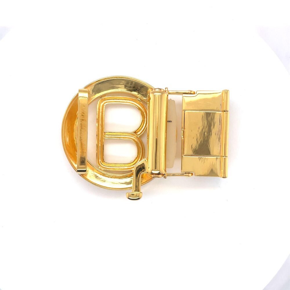 Handcrafted Gold & Diamond Belt Buckle – Elegant Men's Accessory | Luxury Designer Buckle | Premium Gift for Him | Valentine's Day Gift. - Image 4