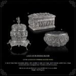 A Set Of Burmese Silver , LOT NO: 62 (SOLD BY A PREMIUM AUCTION HOUSE)