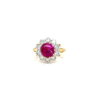 Ruby Diamond Ring