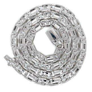 950 Platinum Cuban Chain  | Solid Heavy Platinum Necklace | Luxury Handmade Statement Jewelry