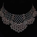Diamond Choker Necklace • 14K Gold • 16.83 CT Diamonds • Custom Bridal Jewelry