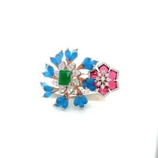 Timeless Diamond Ring for Ladies | IGI Certified EF VVS Natural Diamonds | Elegant Handcrafted Ring | Perfect Wedding & Party Wear Gift.